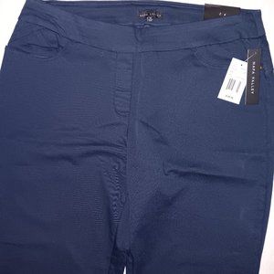 NAPA VALLEY COMFORT WAISTLINE NAVY BLUE PANTS